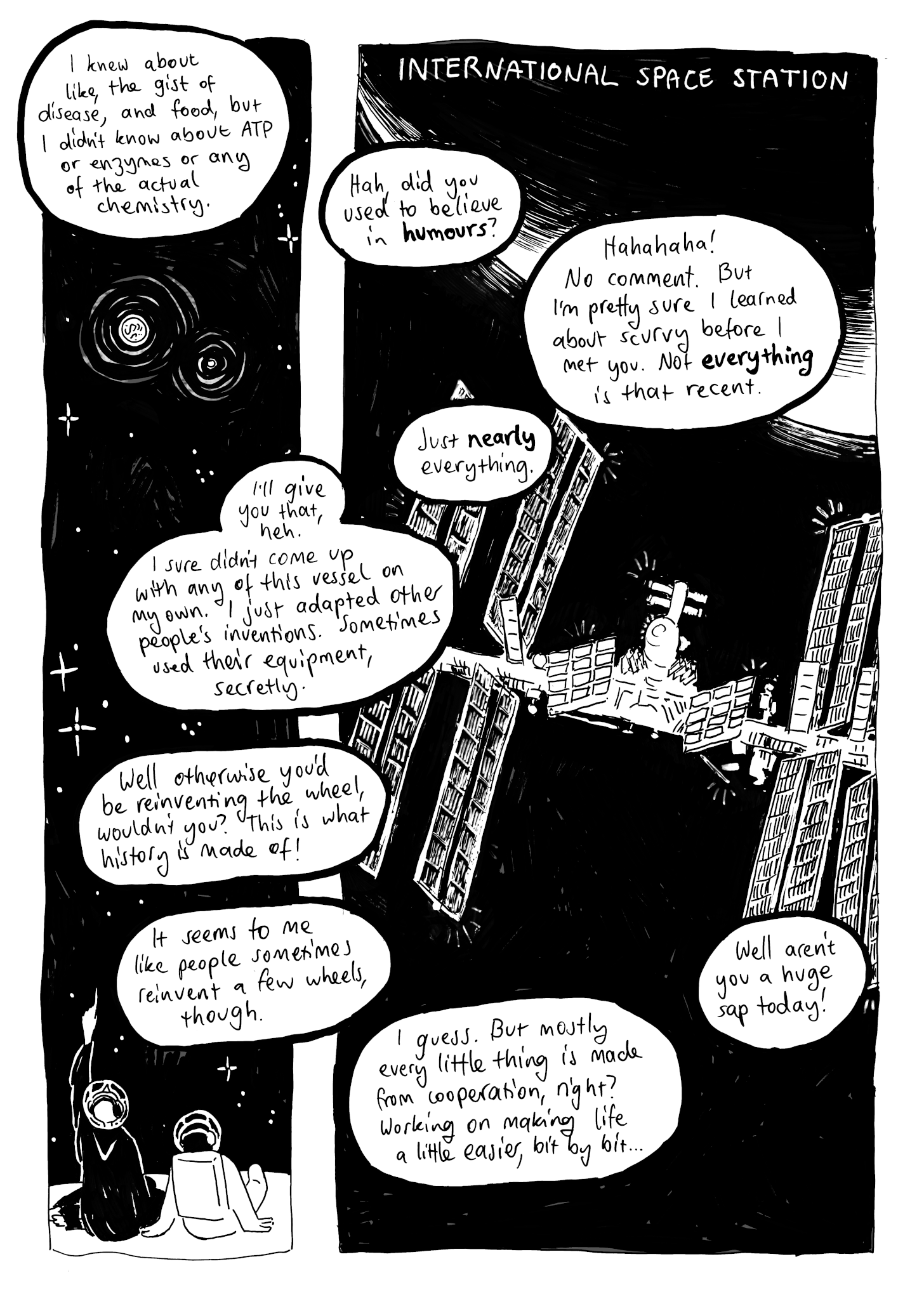 really good opportunity to scare the living daylights out of some astronauts