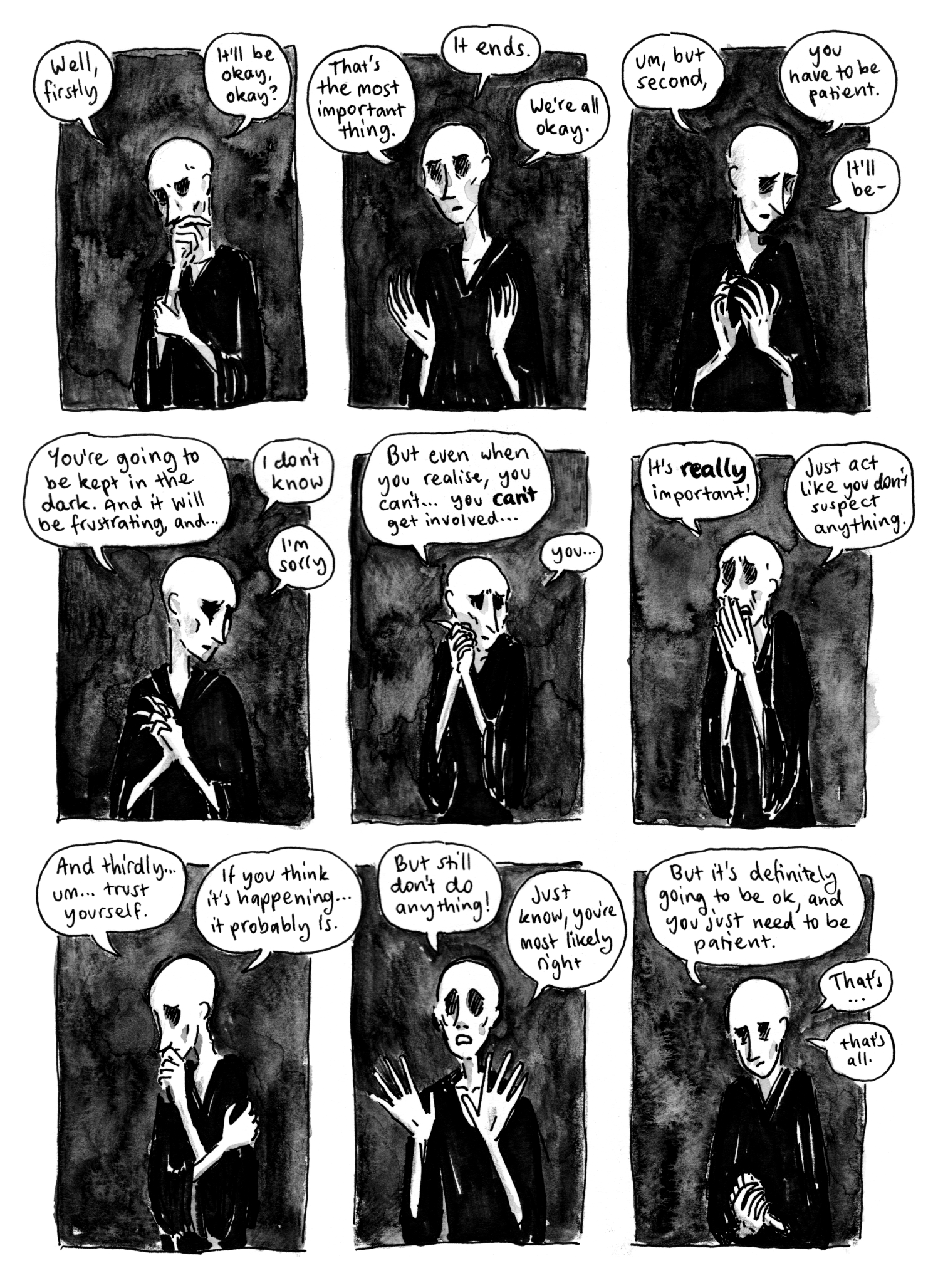 just be patient and be brave youll see