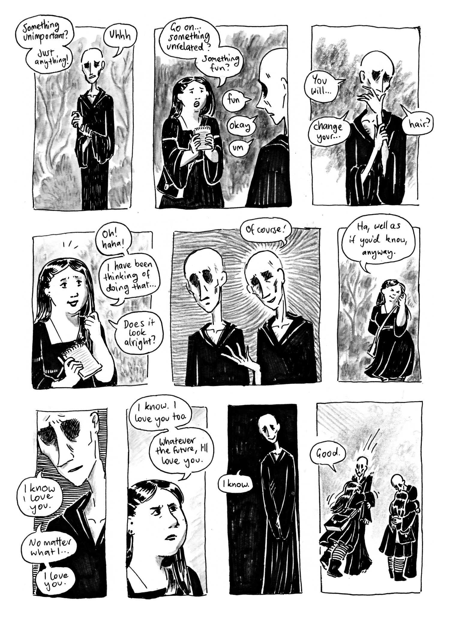 tfw you become magnetic halfway through a panel